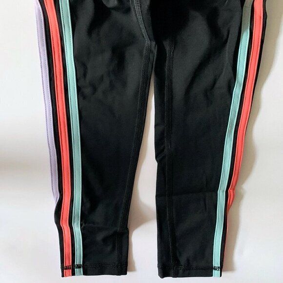 NEW Hanna Andersson Girl Active Striped MadeToStretch Leggings 6-7 years 120 cm - Picture 4 of 9